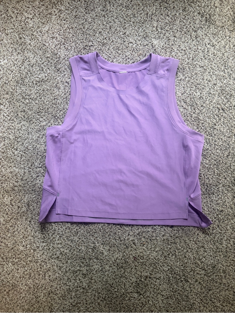 lululemon athletica Lavender Athletic Tank Top